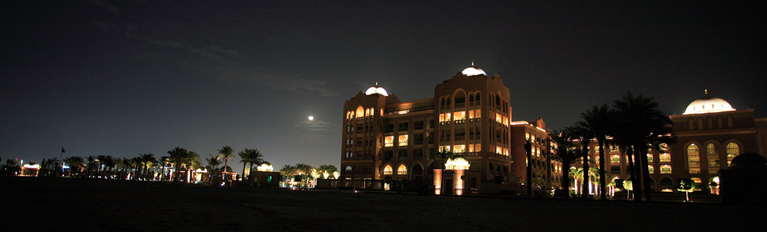 Moon Over Abu Dhabi